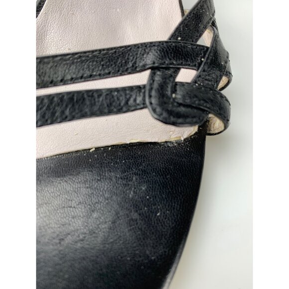 Etienne Aigner Leather Strappy Nina Heels size 6 - Picture 7 of 10